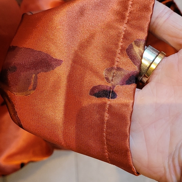 Vintage Satin Cropped Pant Set - Picture 5 of 12